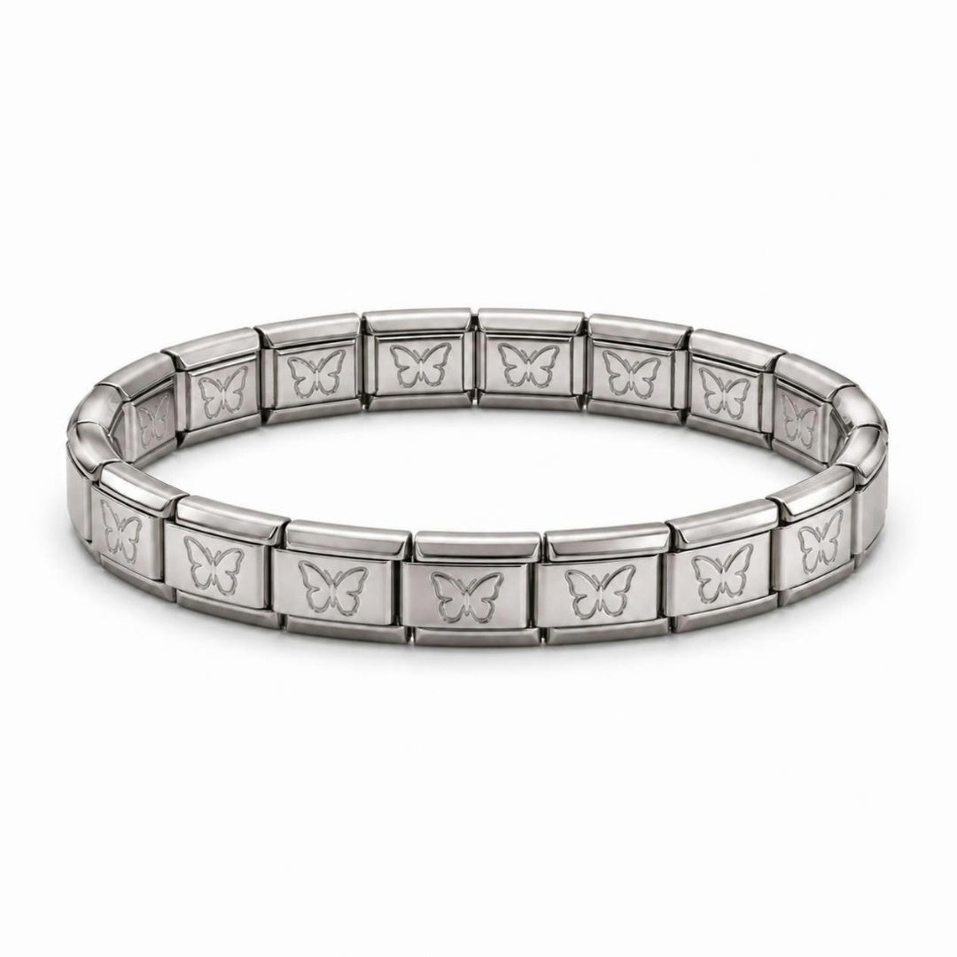 Pulseira Borboleta NONNA em fundo branco