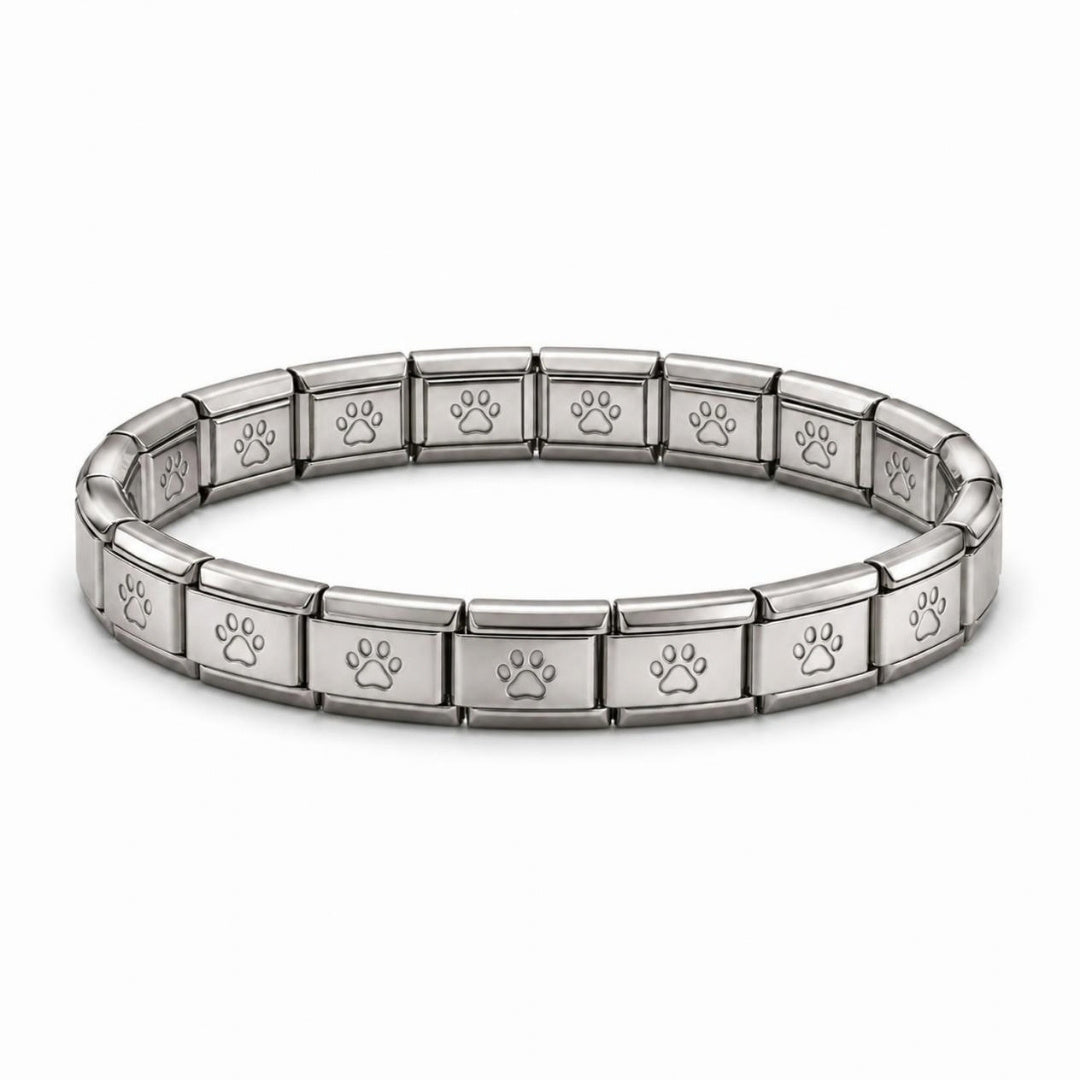 Pulseira Patinha NONNA em fundo branco