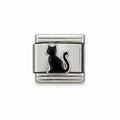 Charm Gatinho NONNA em fundo branco