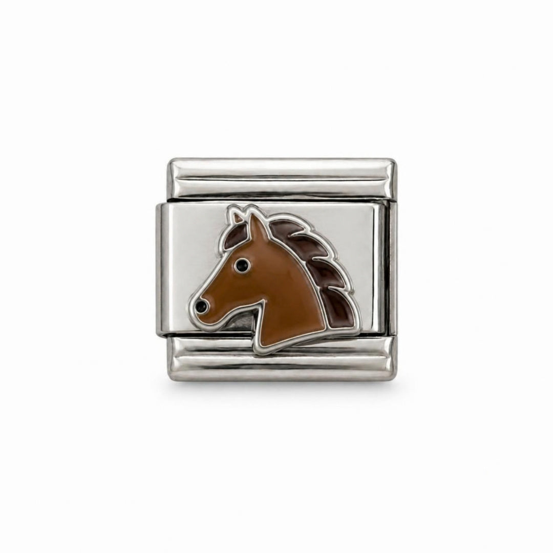 Charm Cavalo NONNA em fundo branco