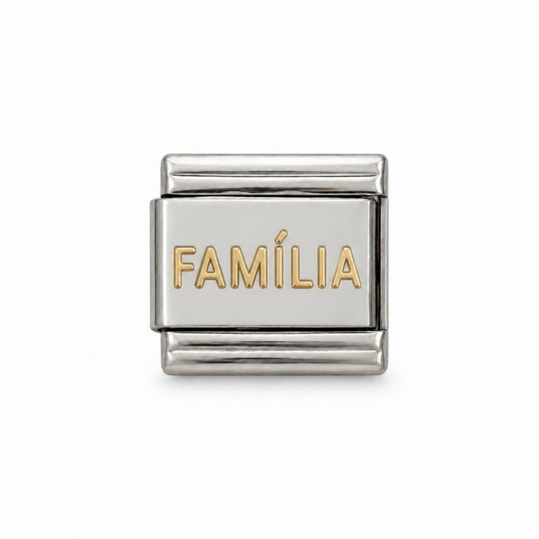 Charm Família NONNA em fundo branco