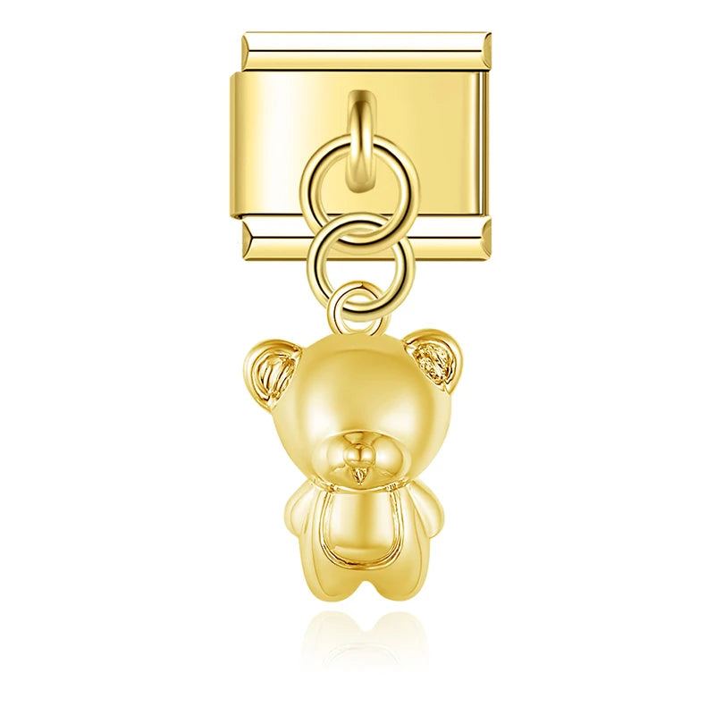 Pingente Ursinho Dourado NONNA