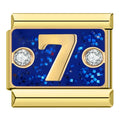 Charm Número 7 Cravejado