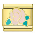 Charm Rosa Cor-de-Rosa