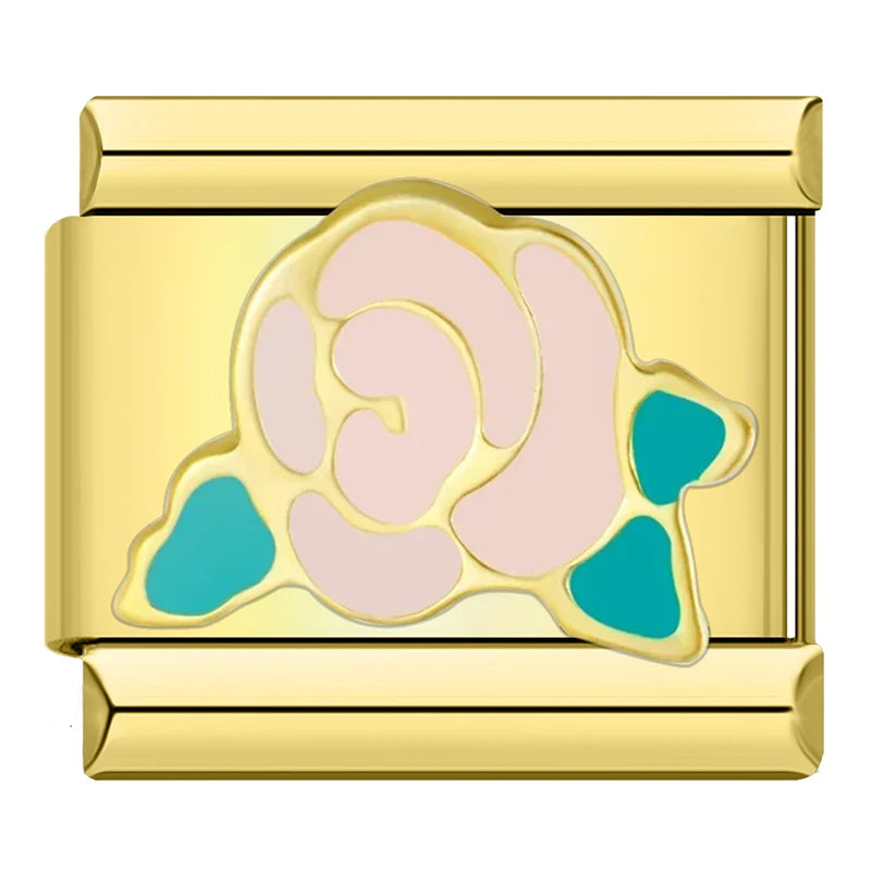 Charm Rosa Cor-de-Rosa