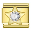 Charm Estrela com Brilhante