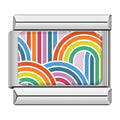Charm Arco-íris Colorido NONNA