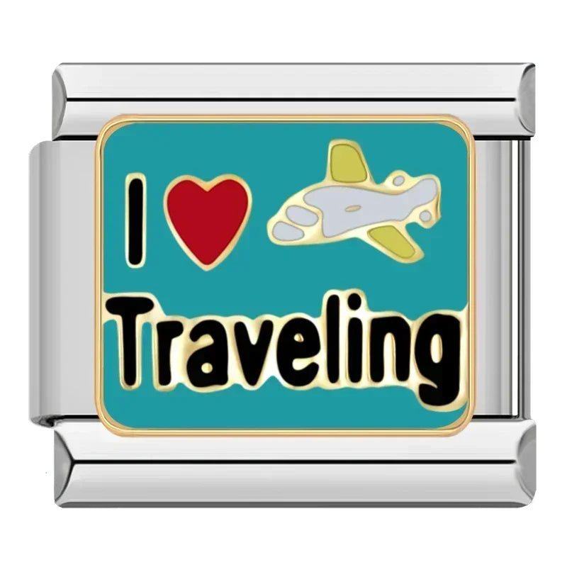 Charm I Love Traveling