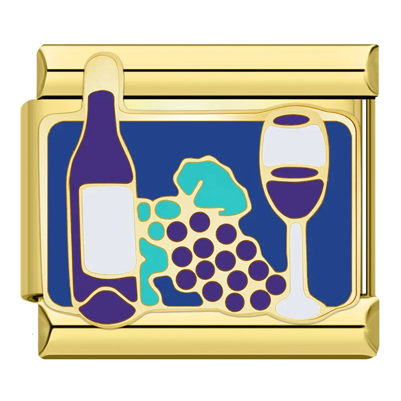 Charm Vinho e Uvas