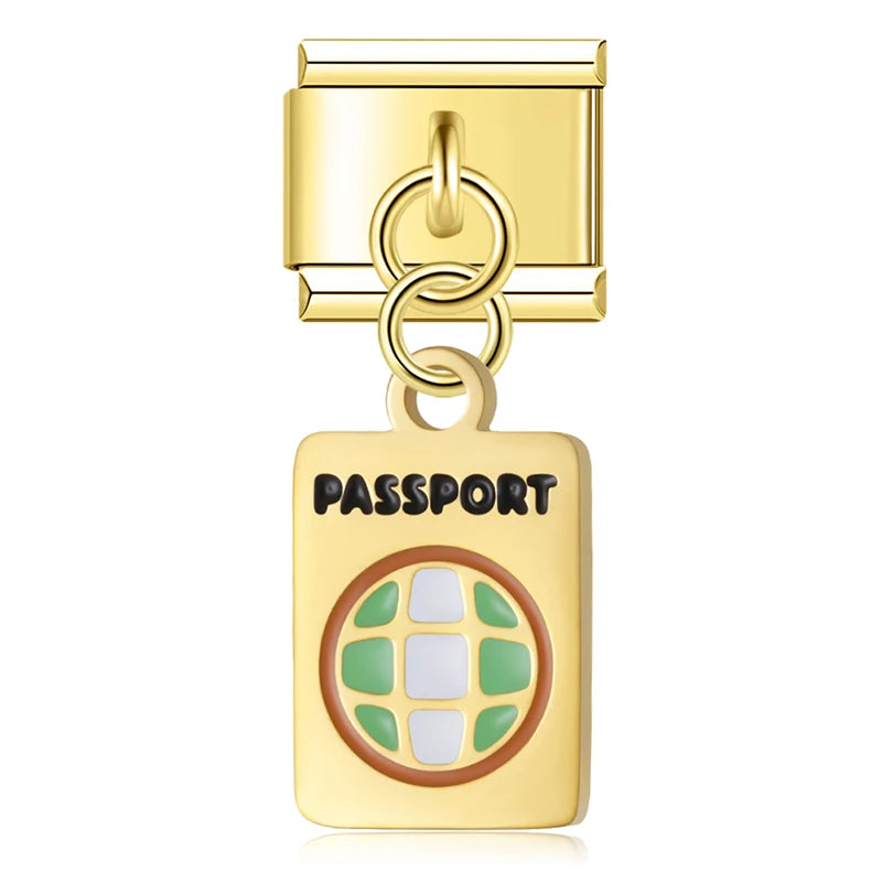 Pingente Passaporte